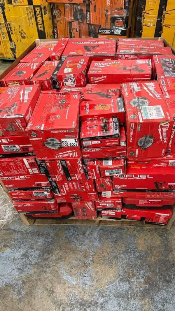 Milwaukee power tools pallets